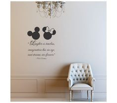Darling Disney Wall Vinyl Quotes for the Nursery or Playroom | Disney ...