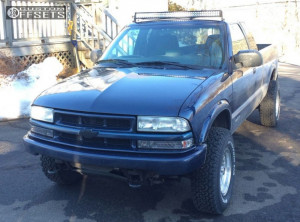 270 1 2002 s10 chevrolet body lift 3 american racing ar 23 polished ...