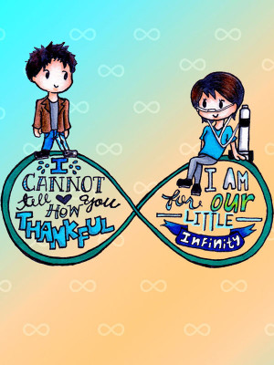 TFIOS made us love this infinity sign first! Not to mention this quote ...