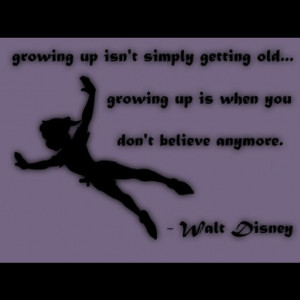 disney quotes about growing up