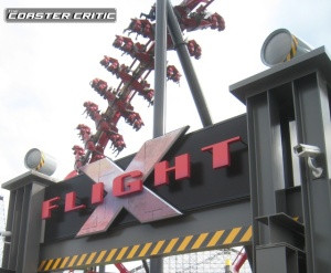 Flight Six Flags Great America Roller Coaster Review
