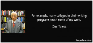 More Gay Talese Quotes