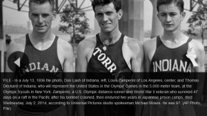 Louis Zamperini Quotes In may zamperini was named