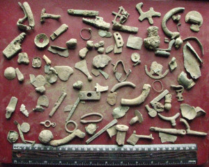Ancient Artifacts gt LARGE lot of Roman to Medieval metal detector