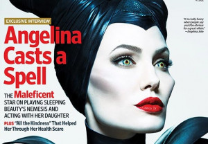 maleficent angelina jolie cover 612x425 Angelina Jolie Talks ...