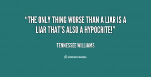 Quotes About Liars And