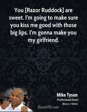 ... going to make sure you kiss me good with those big lips. I'm gonna