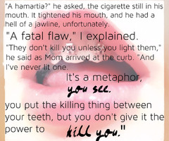 It's a metaphor.