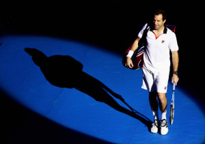 greg rusedski greg rusedski of great britain makes his way onto the