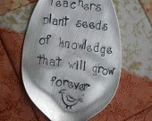 Teachers plants seeds of Knowledge