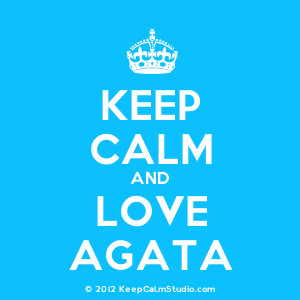Home » Gallery » Keep Calm and Love Agata