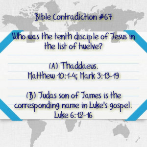 Bible Contradiction #67
