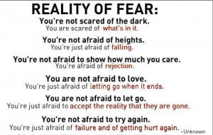 Reality of the Emotion Fear