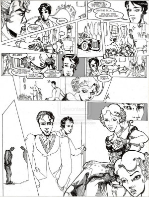 Great Gatsby Chapter 7 by psionicbird