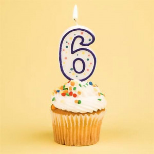 Happy 6th Birthday Blog!