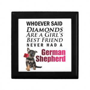 Girl's Best Friend - German Shepherd Gift Box