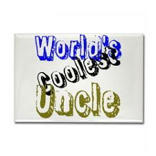 World's Coolest Uncle Rectangle Magnet for