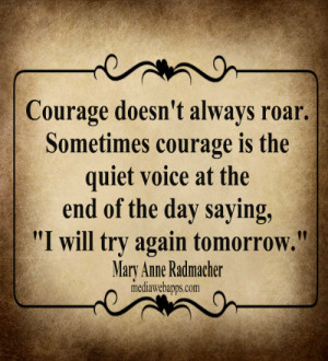 Inspirational Quotes: Courage