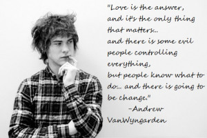 Andrew VanWyngarden #mgmt