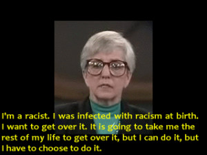 Racism racial profiling white privilege Jane Elliot white allies White ...