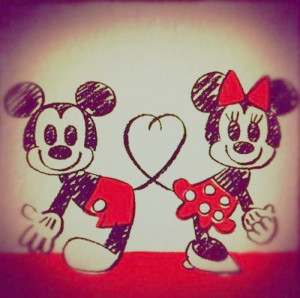 Coisas fofas do Mickey e da Minnie!!