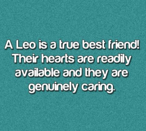 Leo quote.