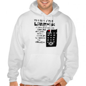 Shoe Box Quote - tHInGs I'Ve leaRNed Hooded Sweatshirts