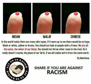 ... Stop racism: Against Racism, Stop Racism, Blood Color, Racisme Racism