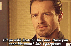 1k mygifs Teen Wolf peter hale ian bohen sassy wolf gif:tw !quotes