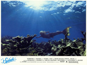 ... Splash Movie Poster 11x14 B Tom Hanks Daryl Hannah Eugene Levy John