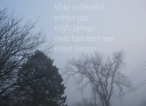 foggy morning on Black Street & a fantastic quote brought to me by The ...