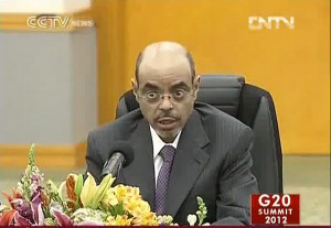 Meles Zenawi died in a hospital abroad, said state media and a ...