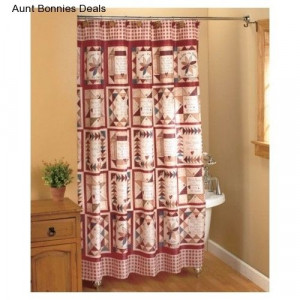 Fabric Shower Curtain Inspirational Quotes Bathroom Decor Home ...