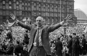 Liverpool manager Bill Shankly stands defiant in defeat at St George's ...
