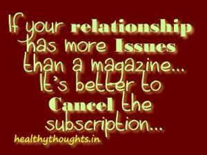 If Your Relationship Has More Issues…