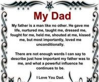 Dear Dad Quotes Tumblr Mom and dad · quote · quotes