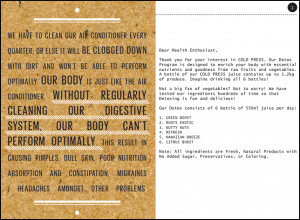 So basically, Detox is a cleansing system for our body . It is a ...