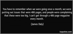 More James Daly Quotes