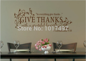 Bible-verse-Give-Thanks-With-a-Grateful-Heart-Thanksgiving-Wall-Quote ...
