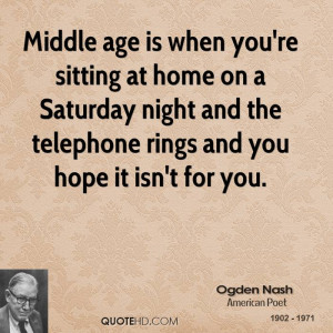 Ogden Nash Home Quotes
