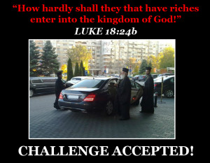 How hardly shall they that have riches enter into the kingdom of God
