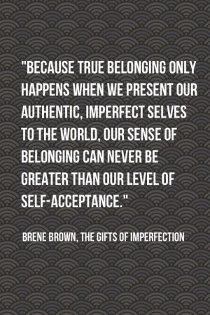 Self-acceptance