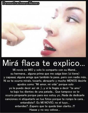 Push.. Celosa YO? Para nada!