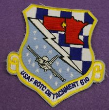 9314) US Air Force ROTC Detachment 610 Patch USAF Insignia Badge
