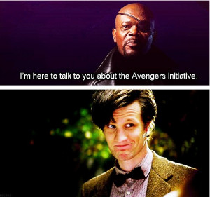 doctor who matt smith The Avengers loki best fandom ever