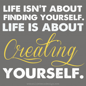 Finding Happiness Within Yourself Quotes Awesome creating yourself