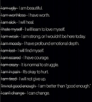 Negative into a positive