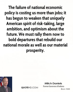 The failure of national economic policy is costing us more than jobs ...