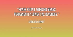 Fewer people working means permanently lower tax revenues.”