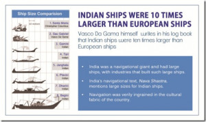 Unfortunately, the British destroyed Indian ship building industry to ...